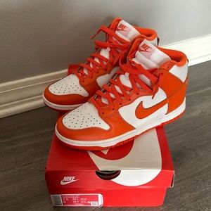 Women Orange Hi Dunk